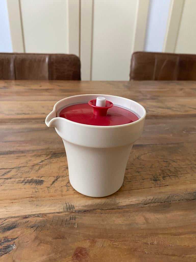 Tupperware retro kannetje, Ophalen of Verzenden, Beker of Kan