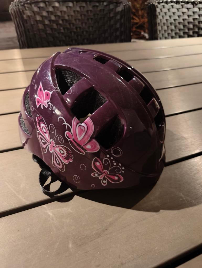 Meteor - fietshelm voor kinderen / Meisje / Maat M 52-56, Ophalen of Verzenden, Overige maten, Meisje, Meteor