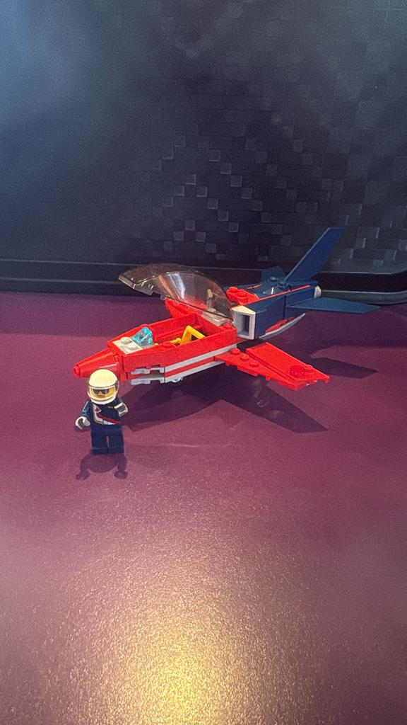 Lego City 60177 - Luchtshow straaljager, Ophalen of Verzenden, Zo goed als nieuw, Lego