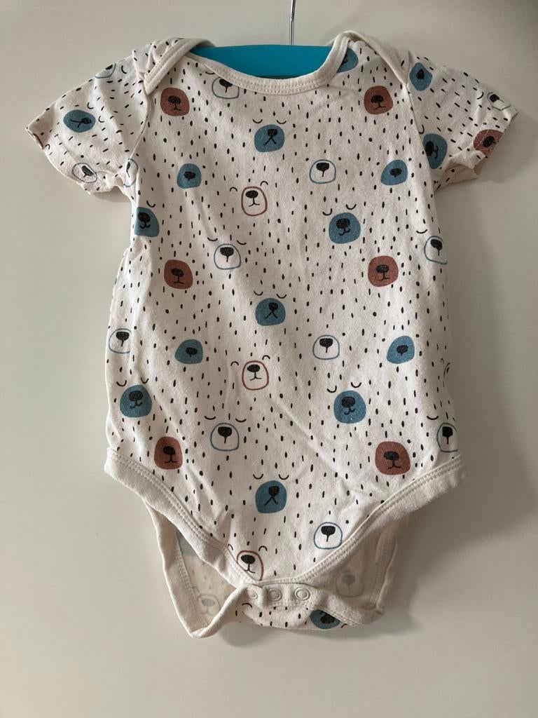 Leuke baby romper / rompertje maat 74/80, Ophalen of Verzenden, Zo goed als nieuw, Jongetje, Nacht- of Onderkleding