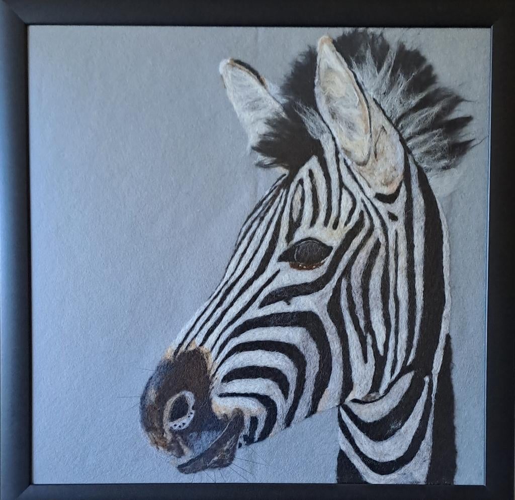 Naaldvilt schilderijen/schilderen met wol, Ophalen of Verzenden, Nieuw, Versiering, Wolvilt