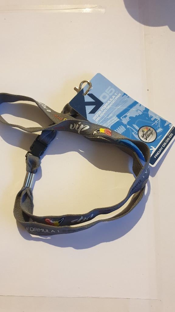 1241 2005 formula 1 belgie vip seatticket 0333, Verzenden, Nieuw, Auto