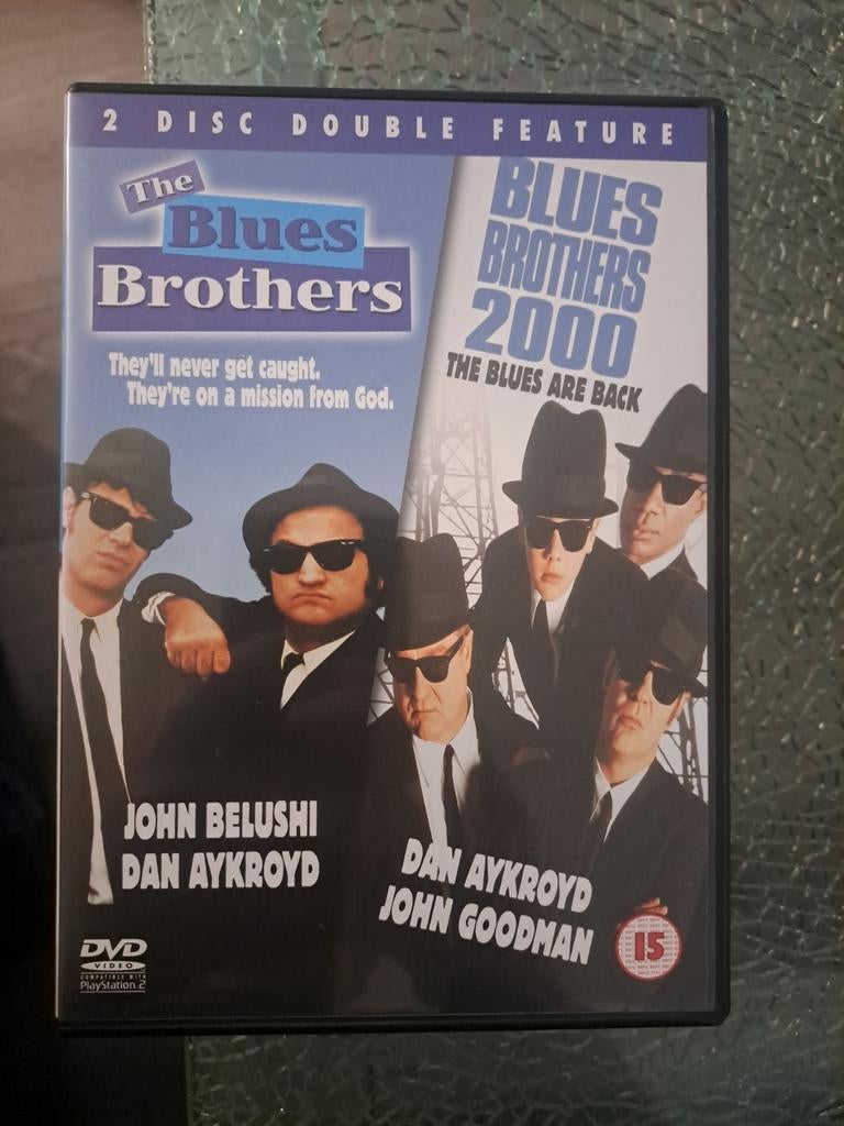 Blues brothers 1&2 (dvd), Alle leeftijden, Ophalen of Verzenden, 1980 tot heden, Zo goed als nieuw