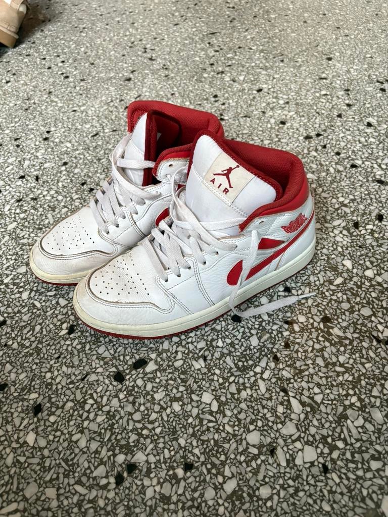 Zgan ** Nike air Jordan ** mt 40 origineel, Wit, Ophalen of Verzenden, Sneakers of Gympen, Zo goed als nieuw