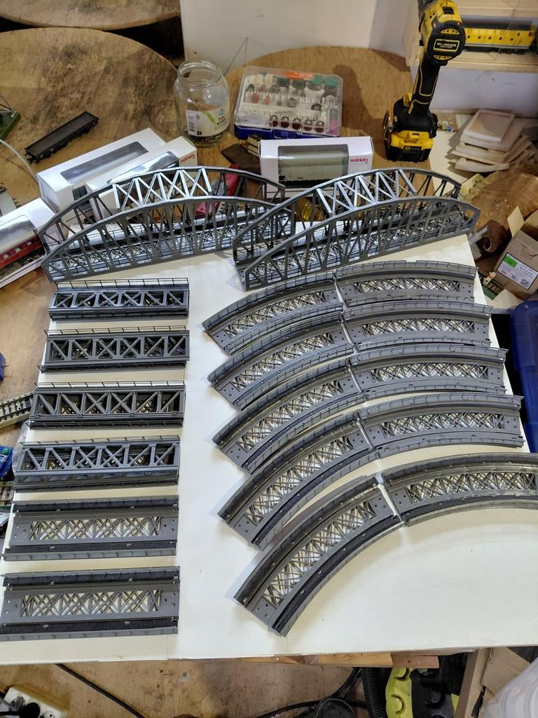 Marklin brugdelen, Ophalen of Verzenden