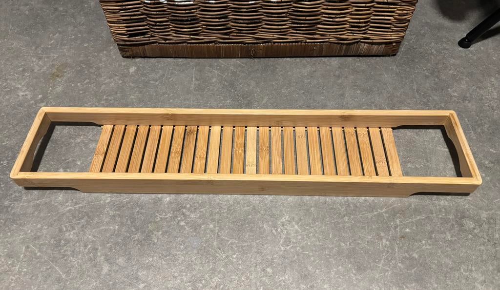 Badkuiprekje, badplankje nieuw Ikea, Huis en Inrichting, Badkamer | Badtextiel en Accessoires, Ophalen, Nieuw, Beige, Overige typen