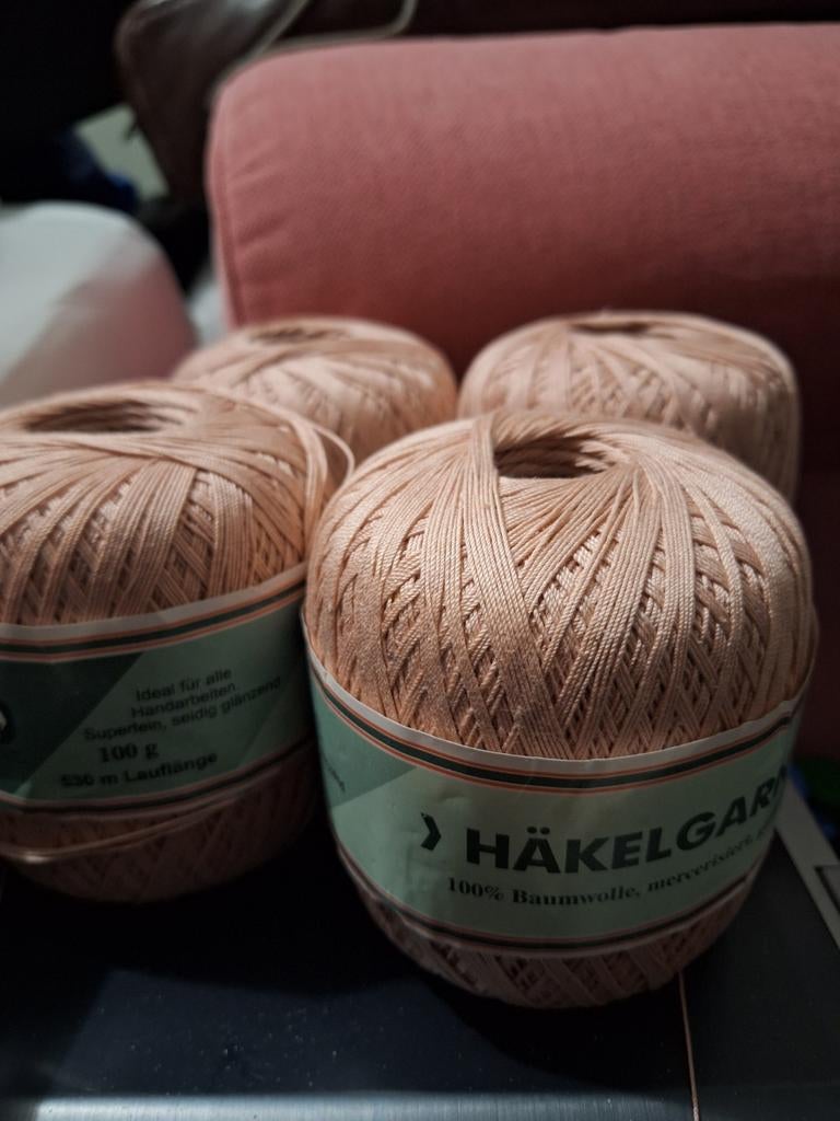 Haakgaren 4 klossen breigaren, Ophalen of Verzenden, Breien of Haken, Wol of Garen