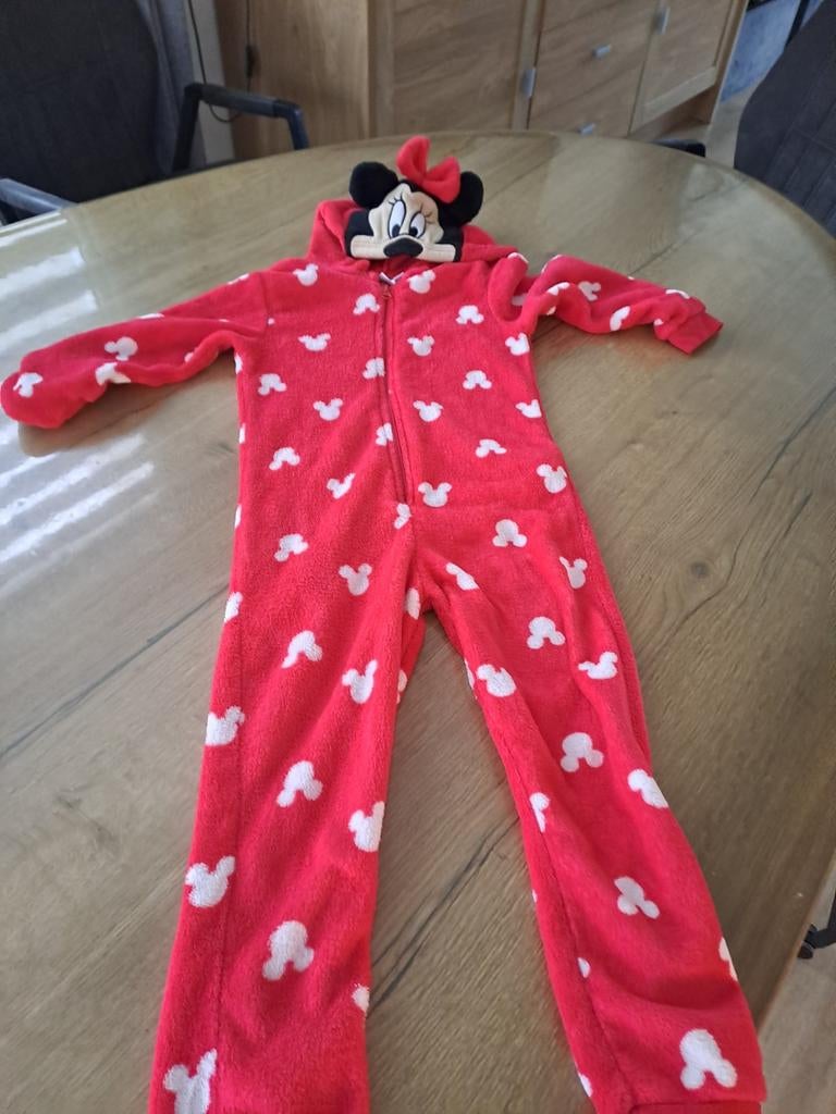 Leuke onesie met Minnie Mouse, Ophalen of Verzenden, Zo goed als nieuw, Meisje