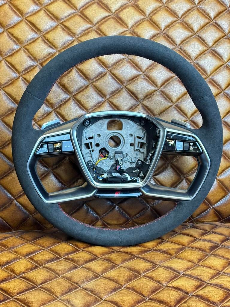 Stuurwiel Stuur Audi e-tron Alcantara NIEUW, Auto-onderdelen, Besturing, Nieuw, Audi, Ophalen of Verzenden