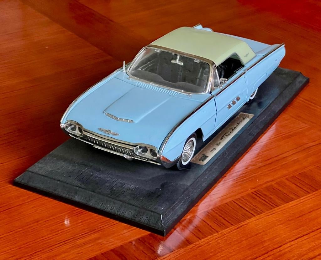 Ford Thunderbird 1963 (Anson, 1:18), Ophalen of Verzenden, Zo goed als nieuw, Auto, Anson