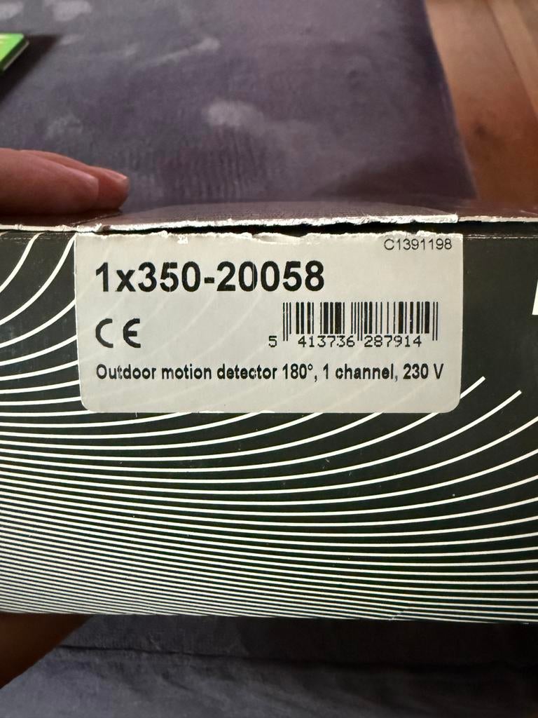 Niko Bewegingsmelder Buiten - Nieuw in doos, Doe-het-zelf en Verbouw, Alarmsystemen, Ophalen, Beweging, Detector, Sensor of Melder