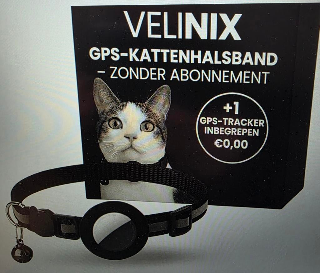Nieuwe gps trackers met halsband voor de kat, Ophalen, GPS, Nieuw
