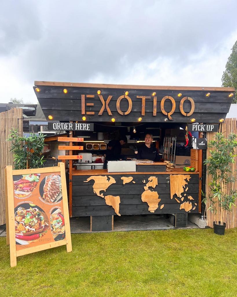 Verkoopstand / foodtruck / marktkraam, Ophalen