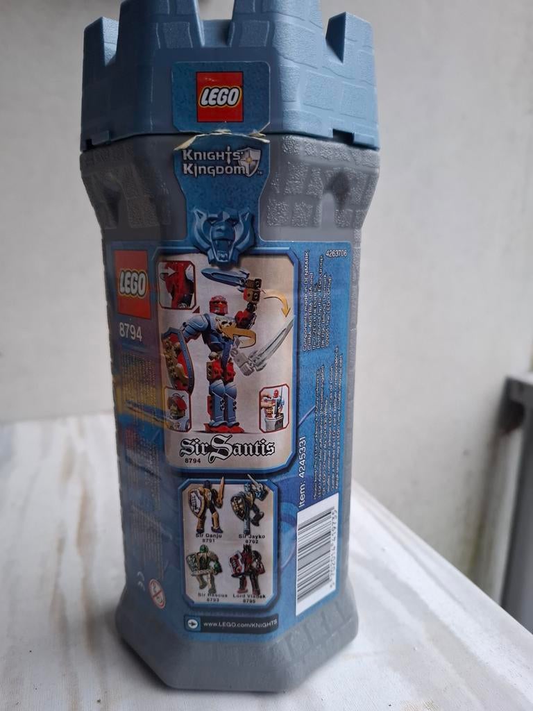 Lego Knights Kingdom Sir Santis 8794, Ophalen of Verzenden, Zo goed als nieuw, Complete set, Lego