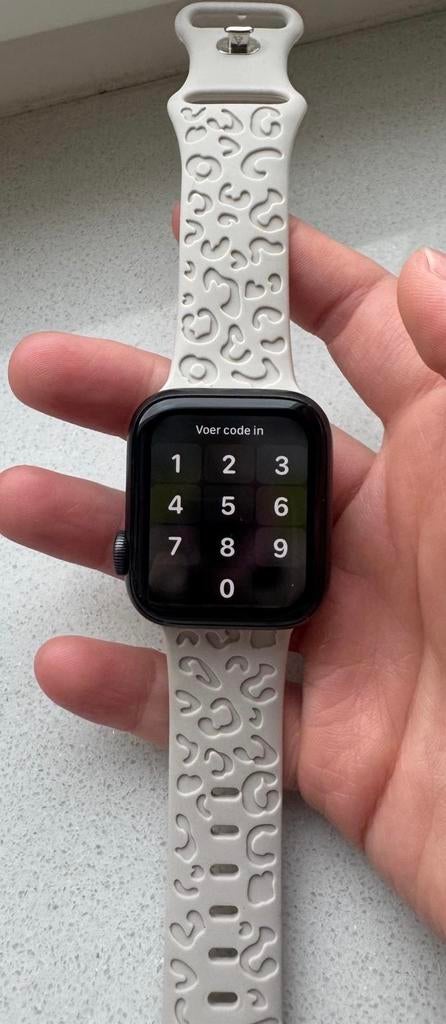 Apple Watch Series 5, Sieraden, Tassen en Uiterlijk, Smartwatches, Gebruikt, Hartslag, Zwart, IOS