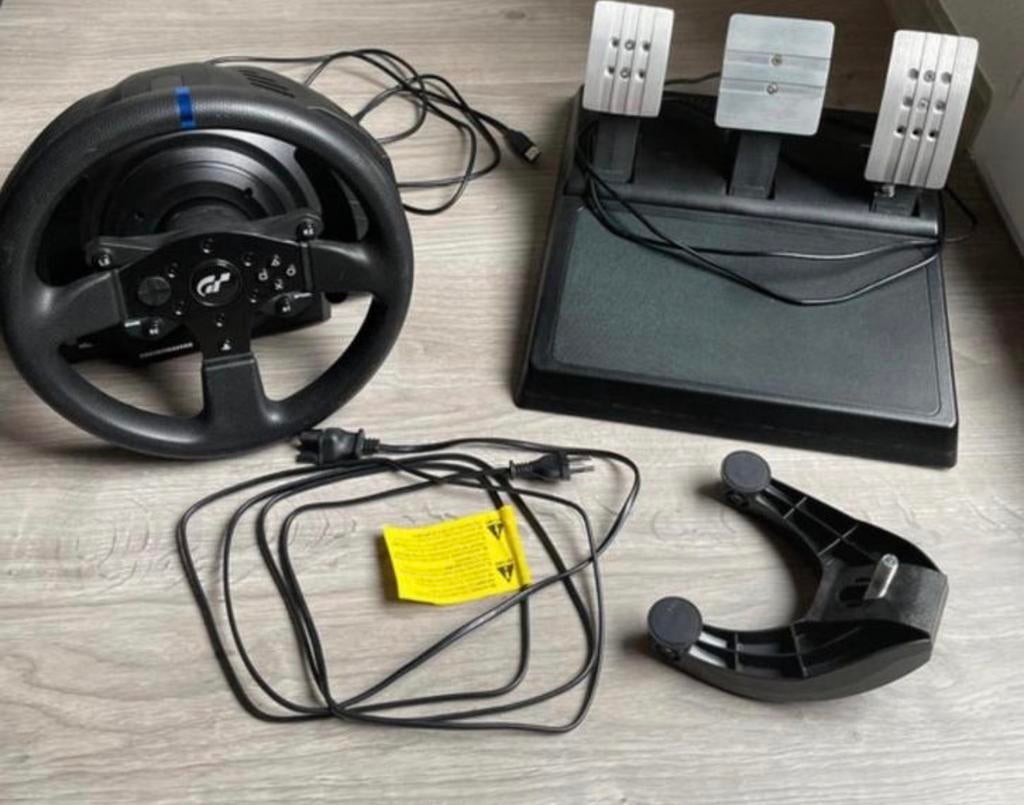 Thrustmaster T300RS GT Sim Racing Set en Ferrari stuur, Spelcomputers en Games, Spelcomputers | Overige, Zo goed als nieuw, Ophalen of Verzenden