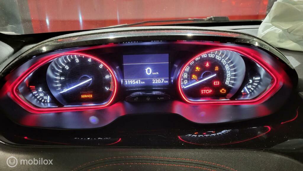 Peugeot 208 GTI ('12-'19) Tellerhuis - 9805341480 ROOD LICHT, Ophalen of Verzenden, Gebruikt