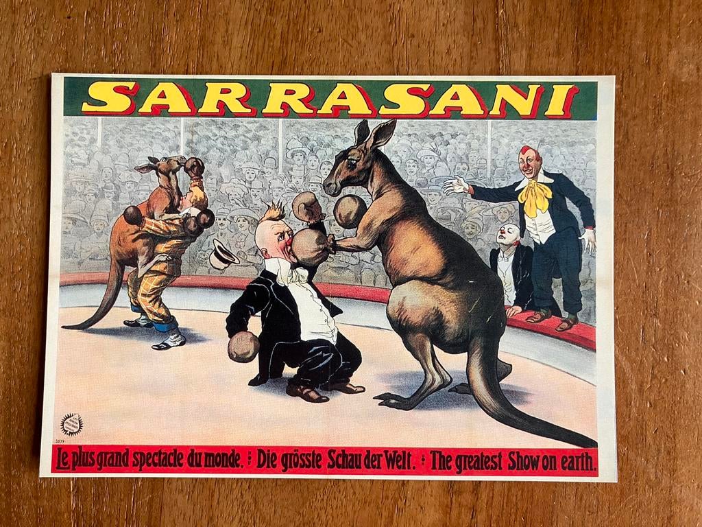 Circus Sarrasani. The greatest Show on earth., Ophalen of Verzenden, 1980 tot heden, Ongelopen