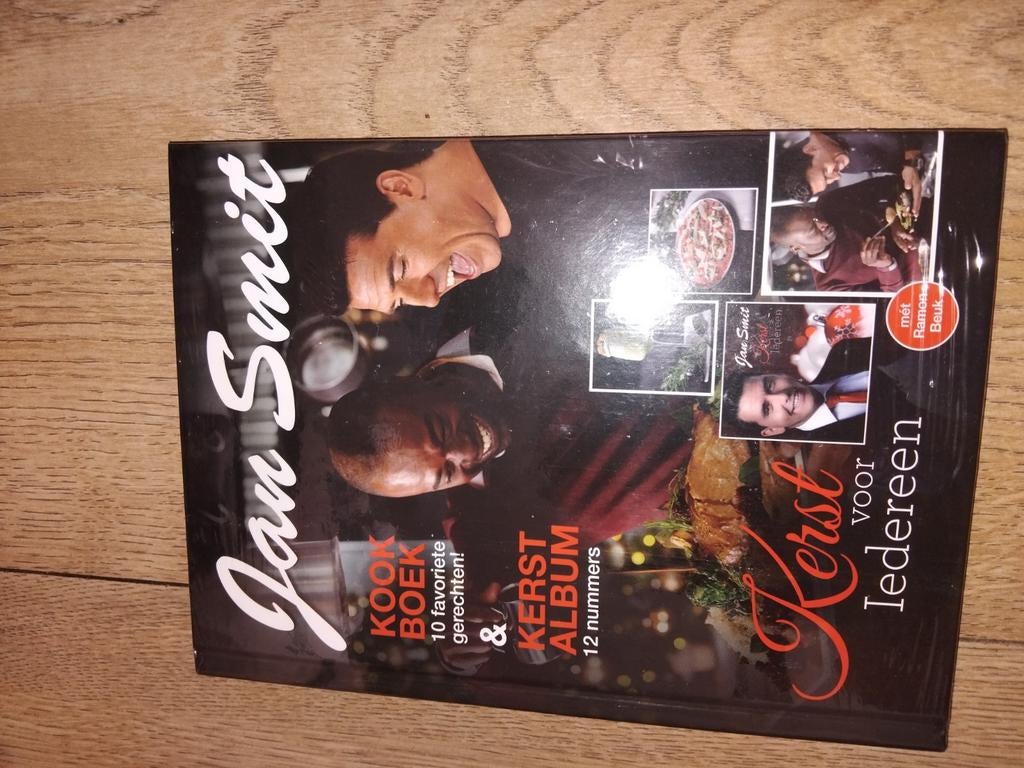 Kerst met Jan Smit plus cd in boek nieuw, Ophalen of Verzenden, Nieuw