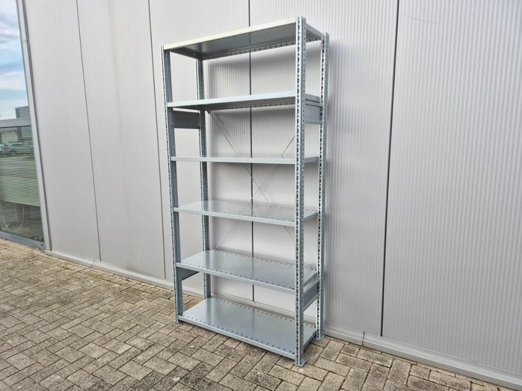 Schafer Legbordstelling 40cm diep Stelling Gebruikt Netjes, Ophalen of Verzenden, Buitenvaart 2108 C, Hoogeveen, Info@bedrijfsinrichtingnederland.nl