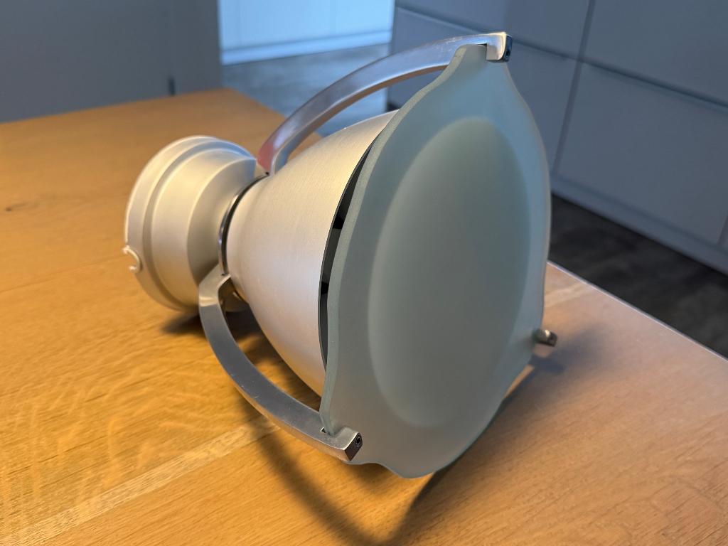 Plafondlamp, Ophalen, Gebruikt, Glas, Modern