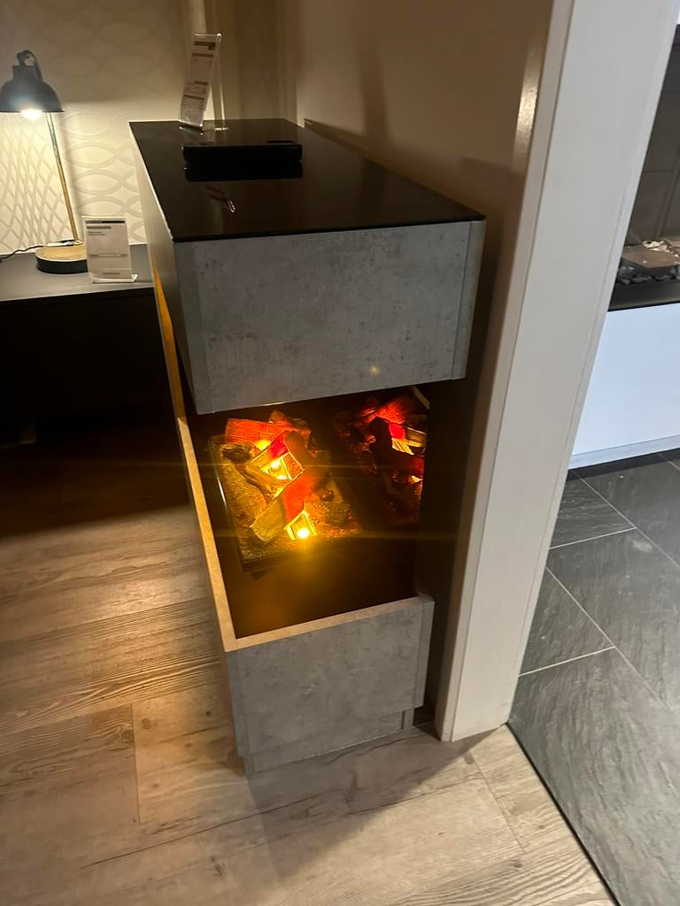 Dimplex Zen met Cassette 400 Led  elektrische haard setprijs, Elektrische haard, NL, Dimplex, Nieuw