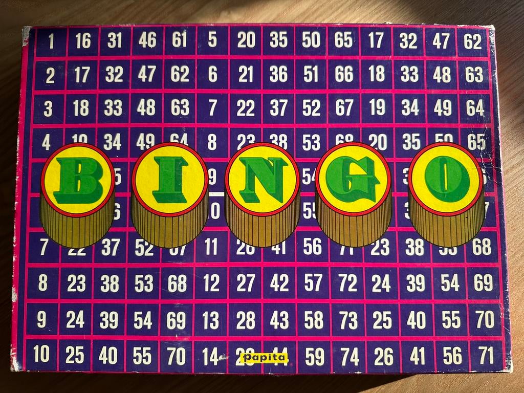 Bingo spel, Ophalen of Verzenden, Gebruikt