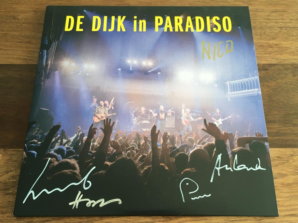 Vinyl 3LP De Dijk In Paradiso Live GESIGNEERD + LITHO? NIEUW, Ophalen of Verzenden, Nieuw in verpakking, 12 inch, Pop