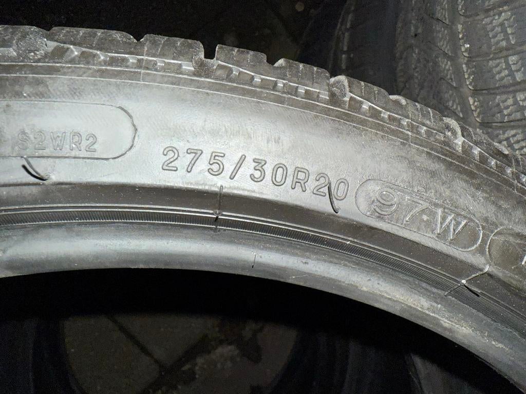 2453520 245 35 275 30 20 2753020 breed michelin winter bande, Ophalen of Verzenden, Gebruikt