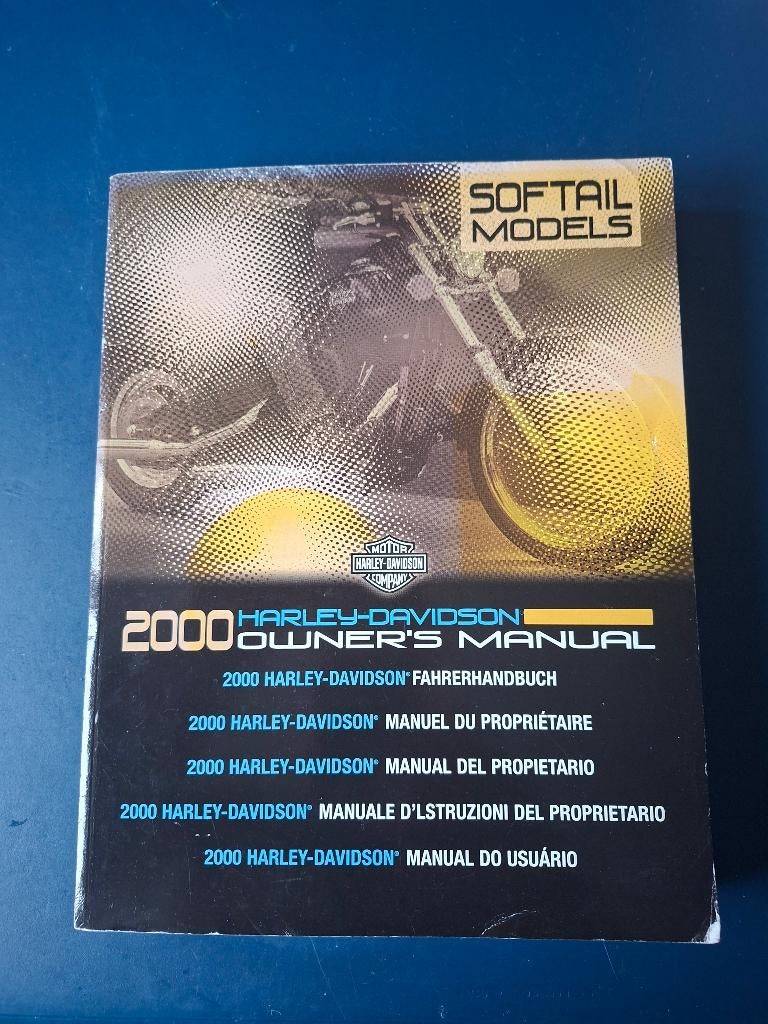 harley davidson owners manual 2000, Motoren, Ophalen of Verzenden, Harley-Davidson of Buell