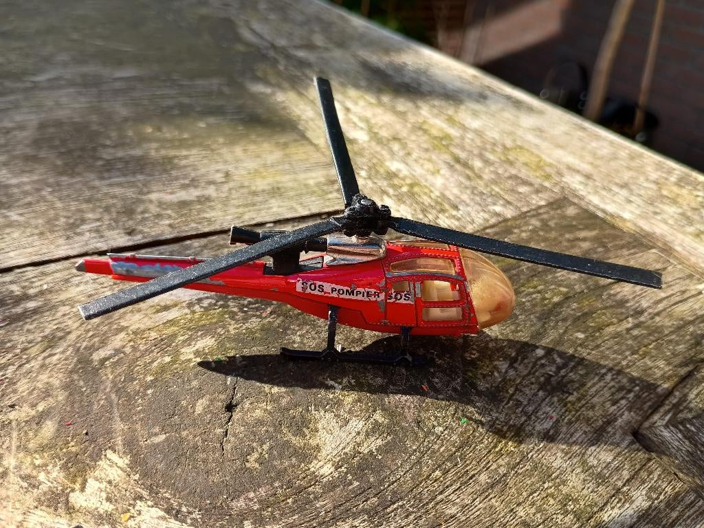 Majorette helicopter, Ophalen of Verzenden, Gebruikt