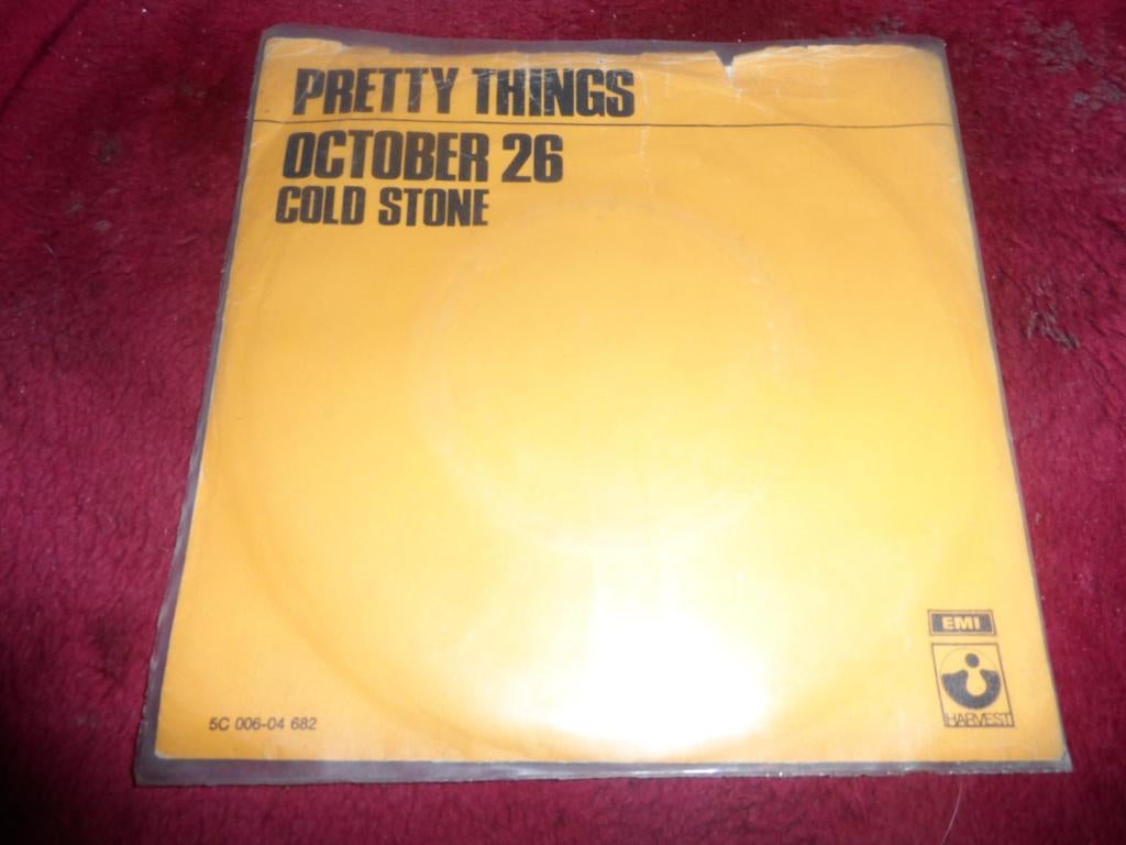 The Pretty Things - October 26 / Cold Stone, Cd's en Dvd's, Vinyl Singles, Gebruikt, 7 inch, Single, Ophalen of Verzenden