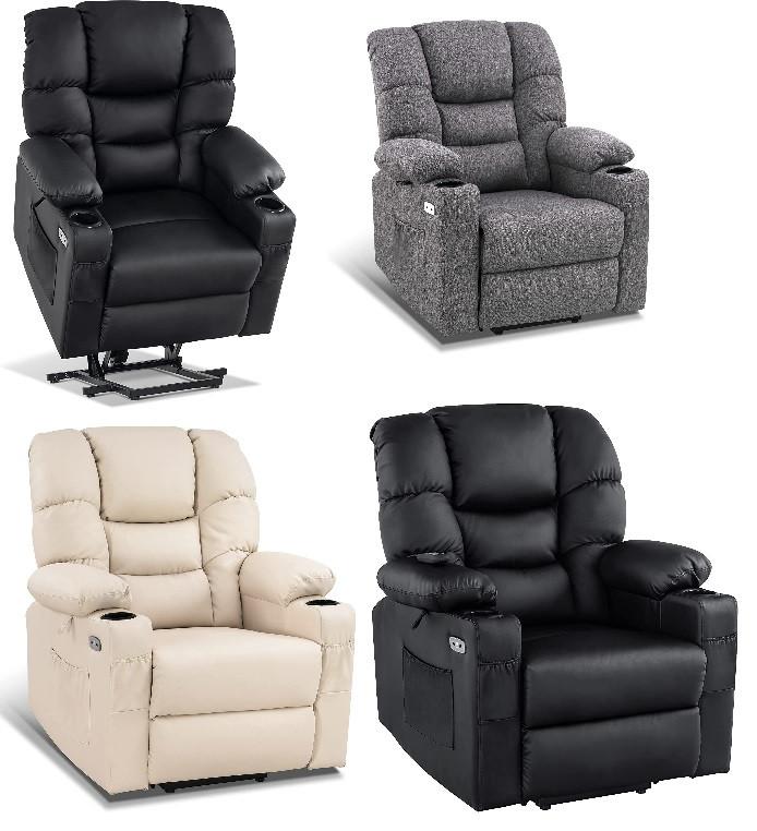 Elektrische Sta-Op-Stoel 3 Motoren 170 kantelen USB-Poorten, Nieuw, 75 tot 100 cm, Ophalen of Verzenden, Metaal