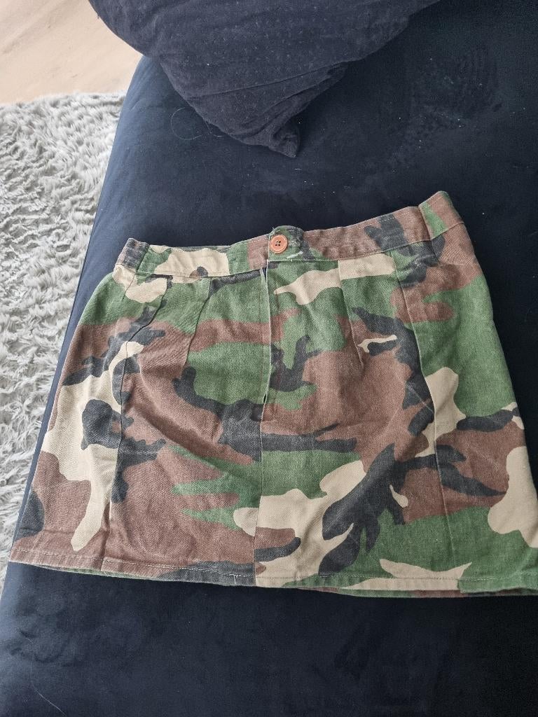 Leger rokje carnaval, Maat 38/40 (M), Carnaval, Ophalen of Verzenden, Kleding