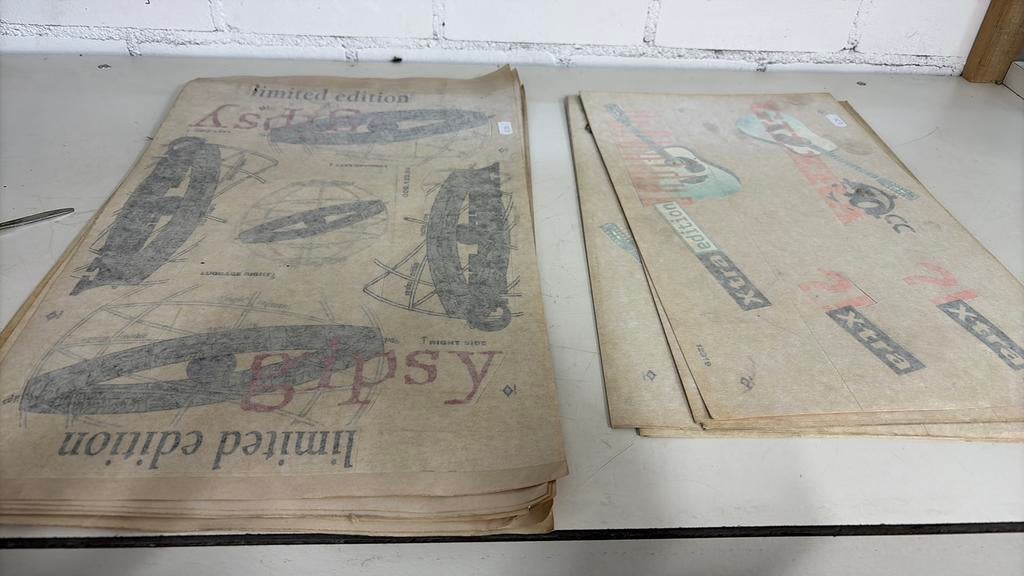 Gilera Citta sticker set Nos Gipsy en P666nldun, Ophalen of Verzenden, Zo goed als nieuw