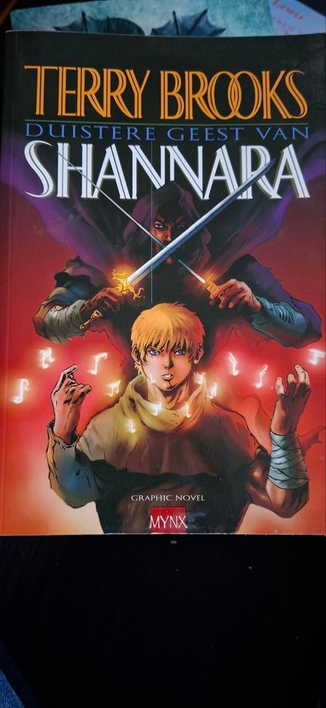 Terry Brooks - Duistere geest van Shannara, Boeken, Eén stripboek, Ophalen of Verzenden, Zo goed als nieuw, Terry Brooks