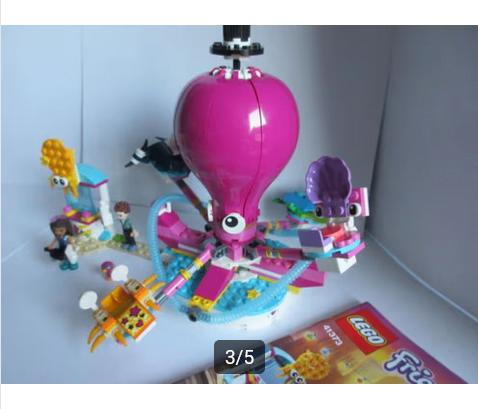 41373 Friends Kermisset Octopus., Ophalen of Verzenden, Zo goed als nieuw, Complete set, Lego