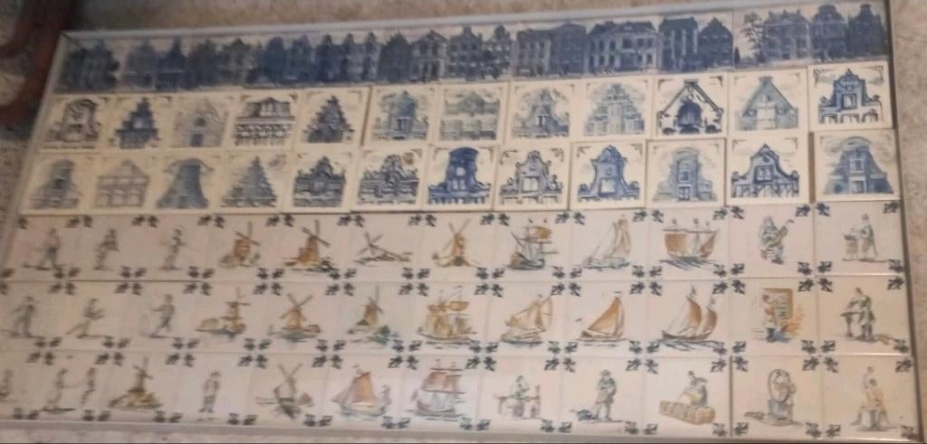 KLM tegeltjes, Ophalen, Zo goed als nieuw, Paleis of Waag