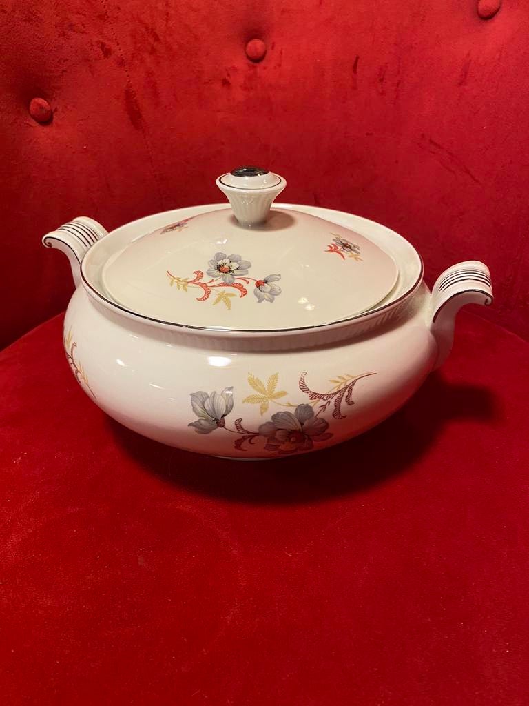 Mosa Maastricht,antieke vintage dekschaal,doorsnee 23 cm, Antiek en Kunst, Ophalen of Verzenden