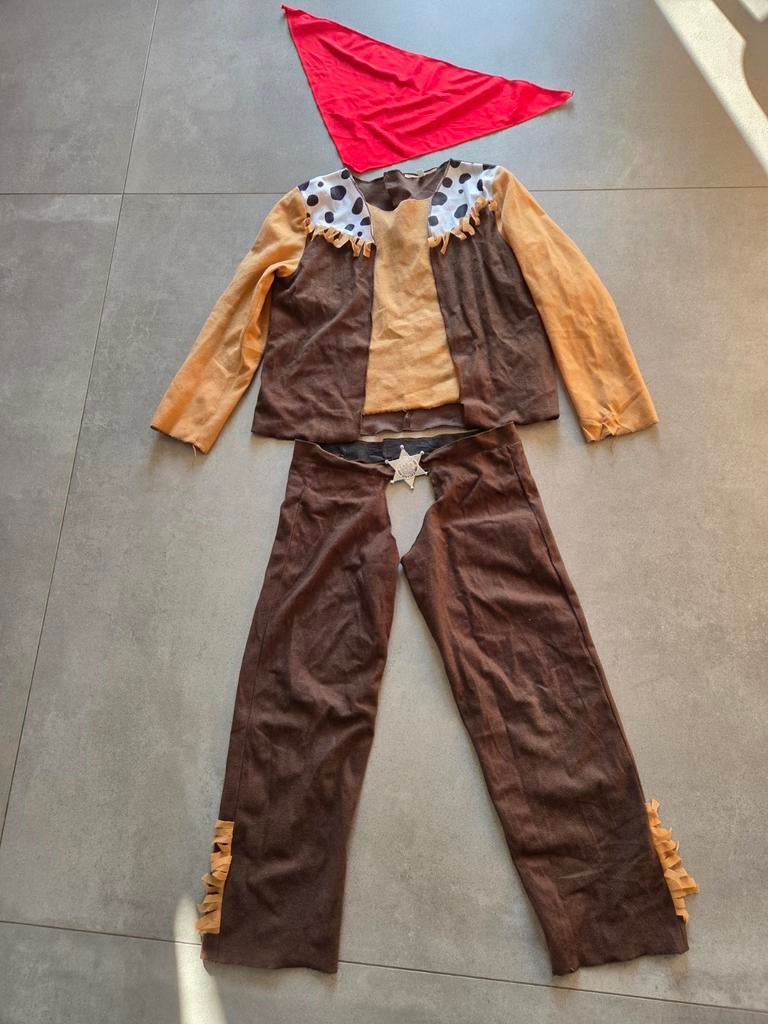Te koop carnavalspak Cowboy., Ophalen, Zo goed als nieuw, 110 t/m 116, Jongen of Meisje