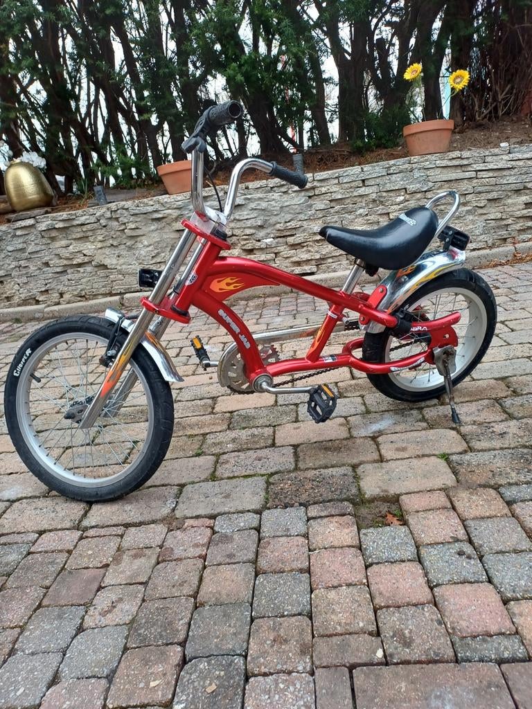 Kinder fiets kinder chopper chopper bike, Fietsen en Brommers, Fietsen | Cruisers en Lowriders, Minder dan 47 cm, Ophalen of Verzenden