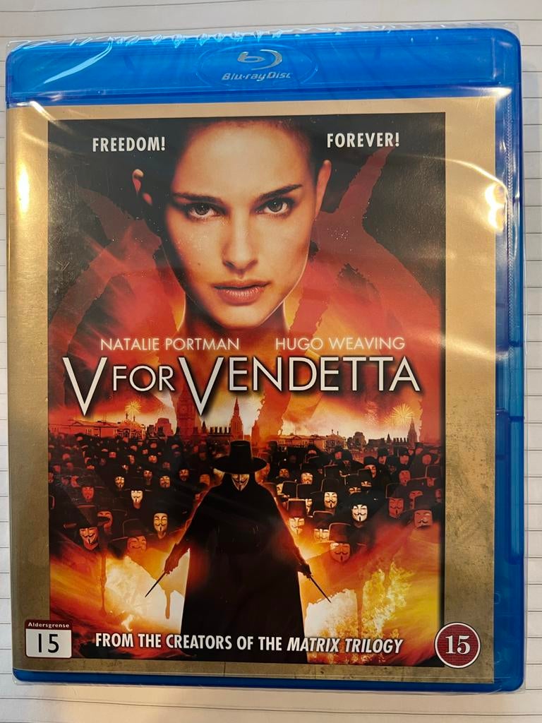 V for Vendetta - Blu-ray - Scan. versie Ned. ondertiteld, Cd's en Dvd's, Blu-ray, Ophalen of Verzenden, Nieuw in verpakking, Actie