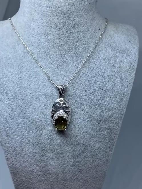 Zilveren Sierraden Set met Zultaniet, Zilverenedelstenen, Verzenden, Nieuw, 5646JA