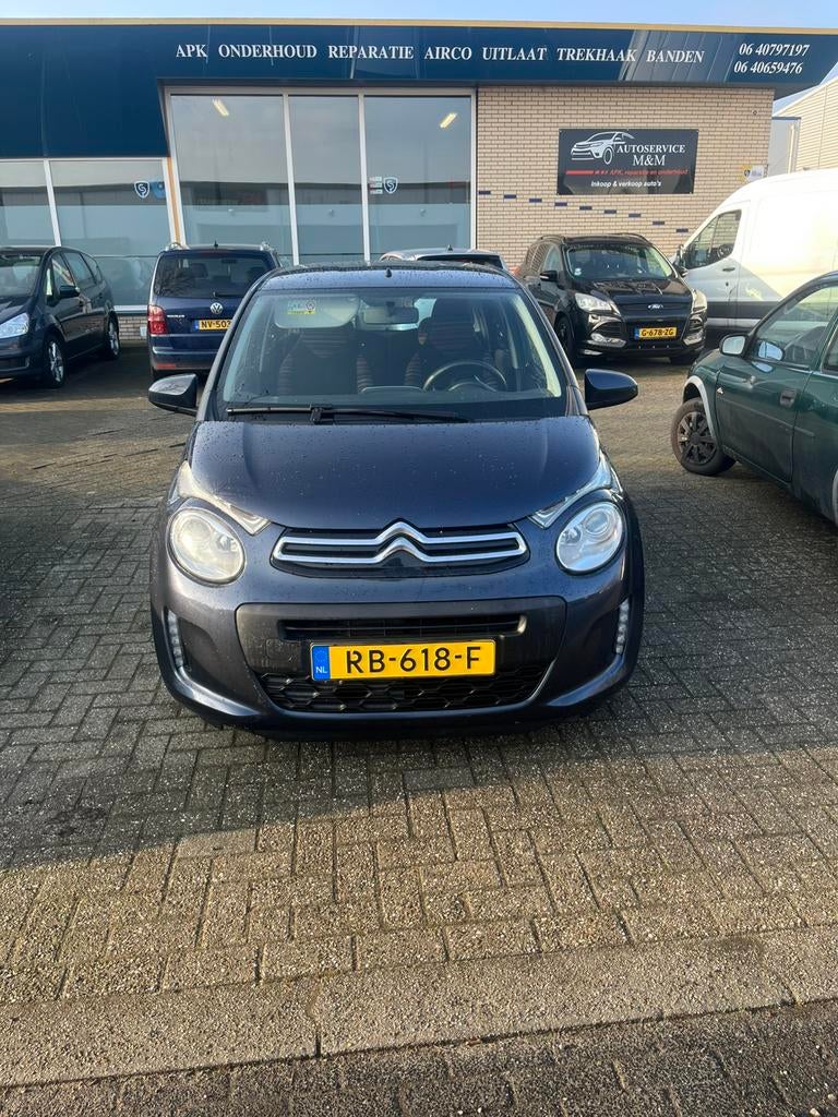 Citroën C1 1.0 VTi Airscape 68PK S&S 5D 2017 Blauw, Voorwielaandrijving, Zwart, C1, Origineel Nederlands