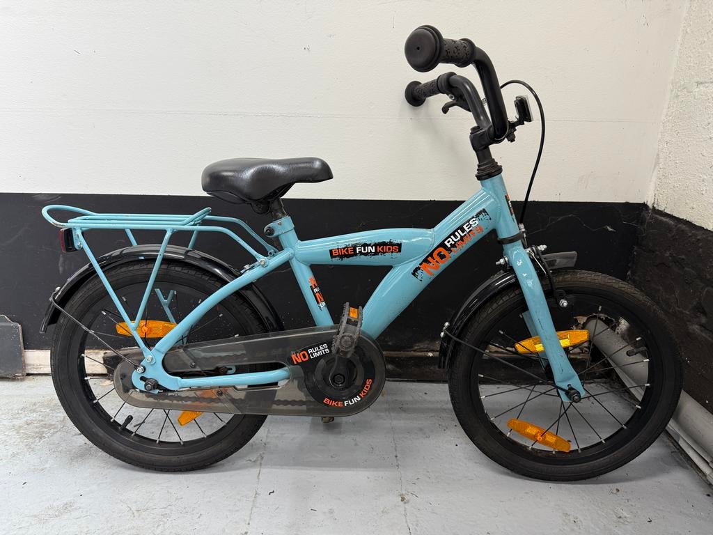 Nette kinderfiets - Bike Fun Kids 16 inch, Ophalen of Verzenden, Zo goed als nieuw, 16 tot 20 inch