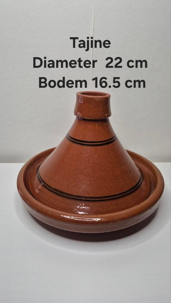 Tajine - Tagine 1 persoons mm gehaktballetjes in tomatensaus, Ophalen of Verzenden, Zo goed als nieuw