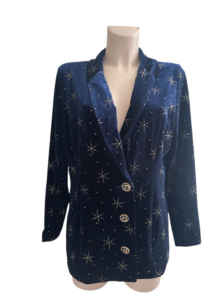 Maria Tailor blazer S, Kleding | Dames, Maat 38/40 (M), Kort, Blauw, Ophalen of Verzenden