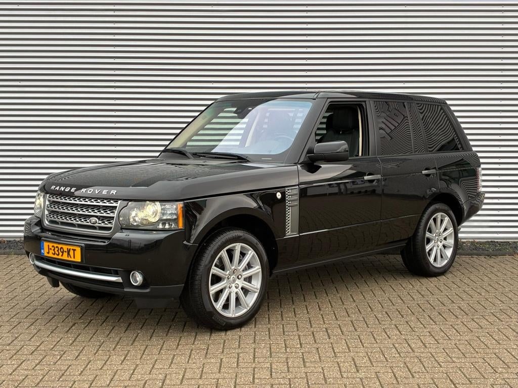 Range Rover 5.0 V8 Supercharged/ Youngtimer/ Historie bekend, Auto's, Land Rover, Automaat, Euro 5, 510 pk, Zwart