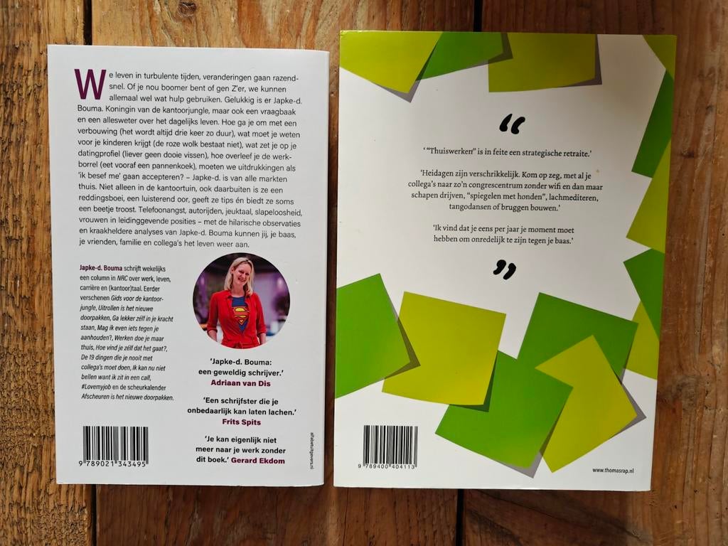 2 Boeken van Japke D Bouma., Ophalen of Verzenden