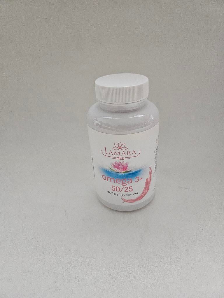 Lamara Med Omega 3+ 90 pillen in een pot goed voor 3 maanden, Sieraden, Tassen en Uiterlijk, Uiterlijk | Dieet en Afvallen, Ophalen of Verzenden